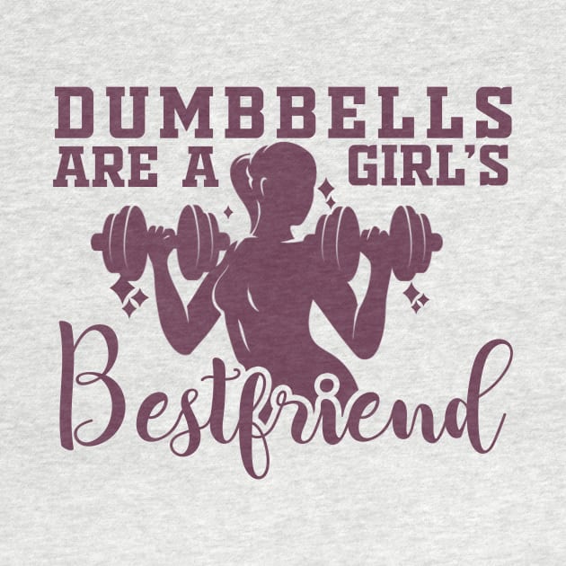 Dumbbells are a Girl's Bestfriend by nikoruchiArt